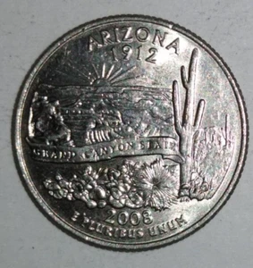 YOU PICK 5 FOR $5 + FREE SHIPPING - 2008 - D Mint - Arizona State Quarter - Picture 1 of 1