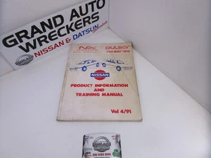 NISSAN NX owners manual Book - Picture 1 of 1