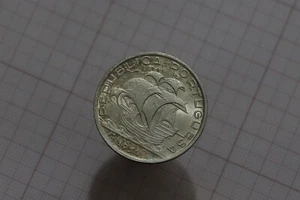 š§ šµš¹ PORTUGAL 10 ESCUDOS 1954 SILVER HIGH GRADE B62 #Z7621 - Picture 1 of 2