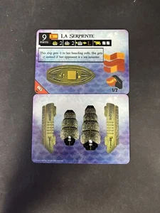 Pirates Wizkids CSG Pocketmodel LA SERPIENTE Unpunched Oceans Edge Collectible - Picture 1 of 2