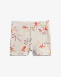 Baby Gap Toddler Girls Floral Cartwheel Biker Shorts Ivory Size 5T - Picture 1 of 2
