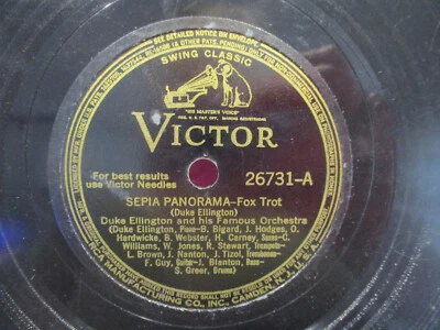 Duke Ellington  'Sepia Panorama''  78 - Image 1 of 2