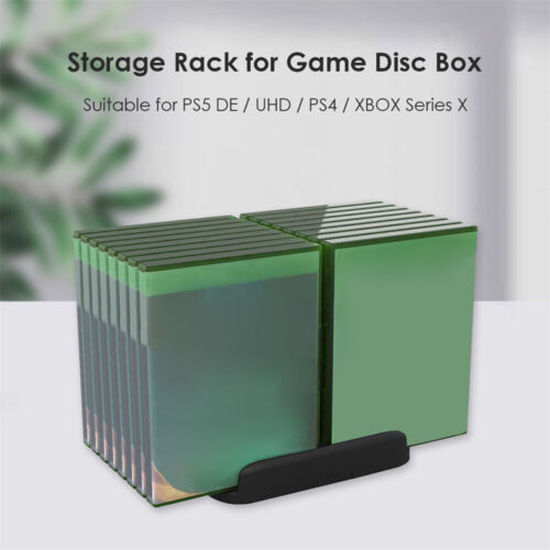 16 game CD storage rack Storage rack game CD holder Be used for PS5 DE UHD PS4