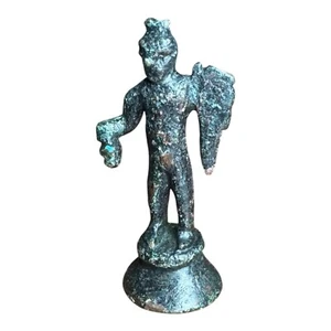 Ancient Roman Bronze Idol Statue Figure Sculpture - Picture 1 of 7