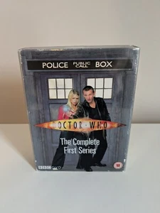 Doctor Who -The Complete First Series (C. Ecclestone DVD 2005) Tardis Packaging - Picture 1 of 11