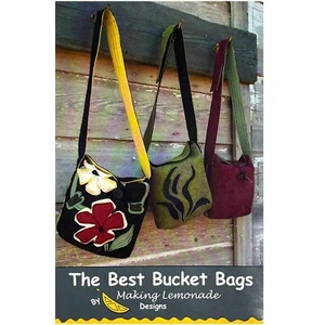 The Best Bucket Bags PATTERN by Pamela Mostek for Making Lemonade Designs - Picture 1 of 9