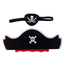 Pirate Party Favor Set - Eye Patch and Hat Included