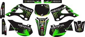 N 327 MOTOCROSS GRAPHICS DECALS STICKERS FOR KAWASAKI KX125 KX250 1999-2002 - Picture 1 of 1