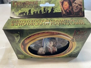Lord of The Rings The Fellowship of The Ring 2 Deck Playing Cards 2001 Bicycle - Picture 1 of 10