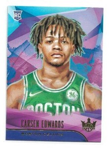 2019-20 Panini Court Kings Carsen Edwards rookie level 1 Celtics