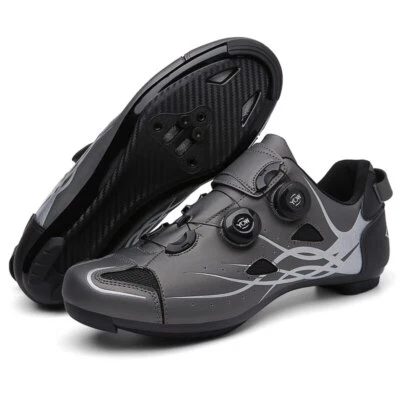 MTB Ciclismo Zapatos Hombres Mujeres Bicicleta de Carretera Tenis Antideslizantes Carreras Bicicleta Zapatos  Foto 1 de 4