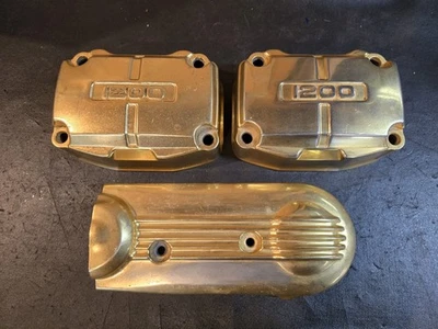 Juego de cubierta de válvula de motor Honda Goldwing 1200 Gl1200a 1985 y cubierta de distribución dorada Foto 1 de 4