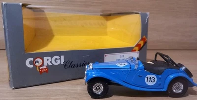 Corgi 1/43 Scale Diecast 869 1953 MG TF Open Top Blue Diecast Display Model Car - Image 1 of 4