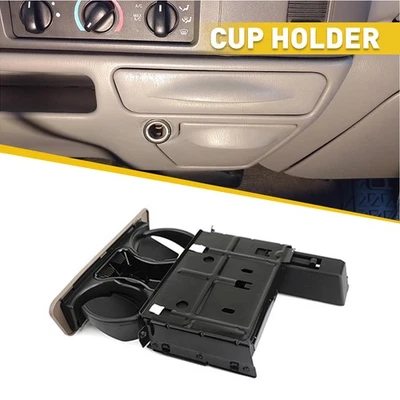 For 99-04 Ford Super Duty F250 F350 F450 F550 Dash Cup Holder Parchment Tan - Изображение 1 из 4