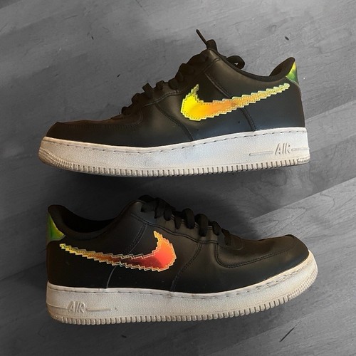 Nike Air Force 1 07 LV8 Chenille Swoosh 2018 Size 13 Used 823511