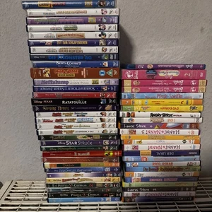 DVD Sammlung 56 St. Kinderfilme auf DVD Walt Disney Pixar  etc. - Bild 1 von 3