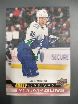2022-23 Upper Deck Series 2 Andrei Kuzmenko Young Guns Canvas #C222 - Image 1 of 2