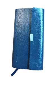 The Holy Bible New International Version 2011 Gilded Black Leather snap closure - Foto 1 di 7