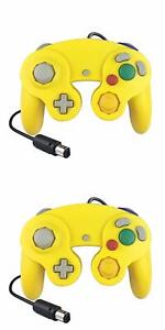 2 Pack Wired NGC Controller Gamepad for Nintendo GameCube GC & Wii U Console USA