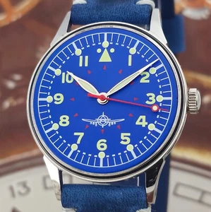 Watch RAKETA PILOT AVIATOR Men's Watch Mechanism 2609.HA Style USSR - Picture 1 of 20