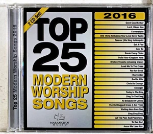 Maranatha Music - Top 25 Modern Worship Songs 2016 (CD 2016) - Picture 1 of 2