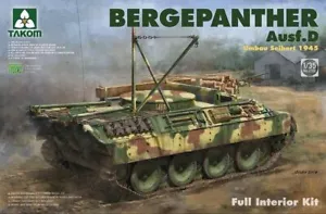 Takom 2102 Bergepanther Ausf. Kit Modelo 1/35 Interior Completo D - EE. UU. - Imagen 1 de 1