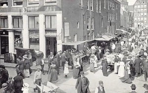 Judaica - Paesi Bassi - AMSTERDAM - Jodenbreestraat - Jewish Broad Street - Foto 1 di 2