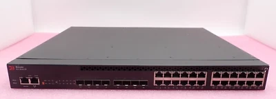 Brocade ICX 6610-24 24x 1GbE RJ45 + 8x 1/10GbE SFP + 4x 40G Stacking Port Switch - Image 1 of 4