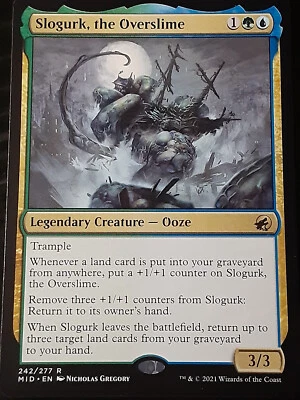 Slogurk the Overslime , Innistrad Midnight Hunt , NM ,MTG,FREE SHIPPING - Image 1 of 2