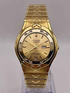 Citizen Quartz Women’s Watch WR Gold Tone 2500-R12789 RC New Battery - Picture 1 of 16