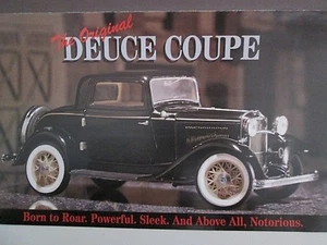 FRANKLIN MINT 1932 Ford V-8 Deuce Coupe BROCHURE ONLY 1994 - Picture 1 of 4