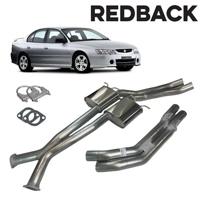 Redback 3" Stainless Catback Exhaust for Commodore VT VX VY VZ V8 5.7L LS1 Sedan - image 1 of 4