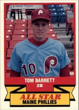 1988 Triple A All-Stars CMC #18 Tom Barrett