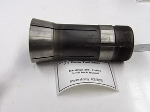 Hardinge 20C Spannhülse mit Ausweisgewinde 1-7/8 Zoll Runde Bohrung Inv#2905 - Bild 1 von 2