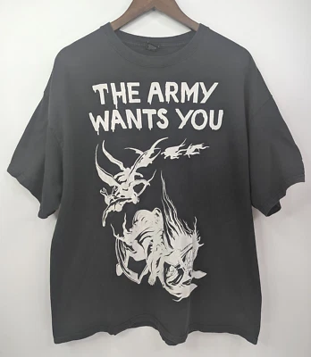 Death Army Wants You FreshJive T-Shirt Size 2XL Apocalypse Horseman Street USA - Image 1 of 4
