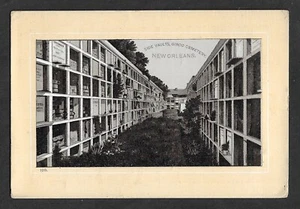 Victorian Trade Card - Jersey Coffee - Girod Cemetary, New Orleans, LA - 1900+ - Picture 1 of 2