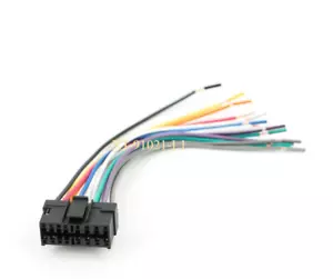 Xtenzi Power Wire Harness for Indash Radio JVC DVD 16 Pin Original Head Unit - Picture 1 of 7