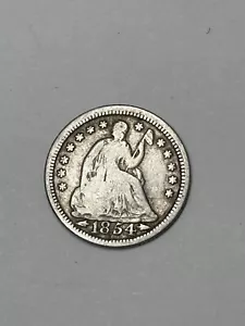 Frecce mezza moneta 1854 G - Foto 1 di 2