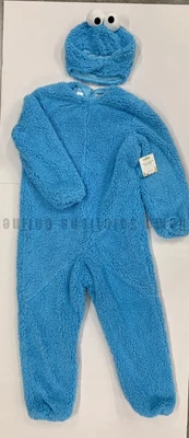 Disfraz de Halloween Pottery Barn para niños adultos Sesame Street® Galleta Monstruo M L #625 Foto 1 de 3