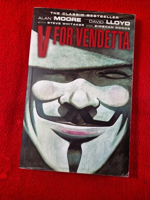 V FOR VENDETTA - Paperback Book : Titan Books 2005 - Image 1 of 4