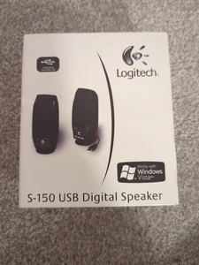Logitech S150 Digital USB Stereo Computer Speakers - Black - Afbeelding 1 van 2