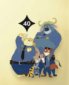 CONFIRMED Destination D23 2025 Mickey’s of Glendale Pin LE 400 Zootopia Squad - Picture 1 of 1