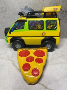 TMNT Mutant Mayhem Pizza Blaster Van Vehicle with Pizza Slice Remote (works!) - Picture 1 of 9