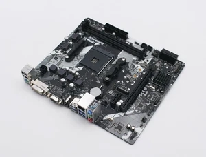 Carte mère ASRock B450M-HDV R4.0 (Socket AM4, DDR4, USB3.1, M.2) - Photo 1/2