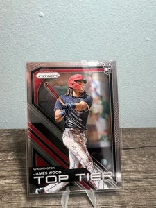 2024 Panini Prizm - Top Tier James Wood #13 (RC) Nationals - Bild 1 von 2
