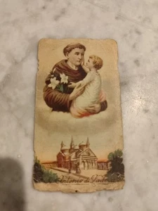 Sant'Antonio di Padova, Holy Card, Basilica - Foto 1 di 2