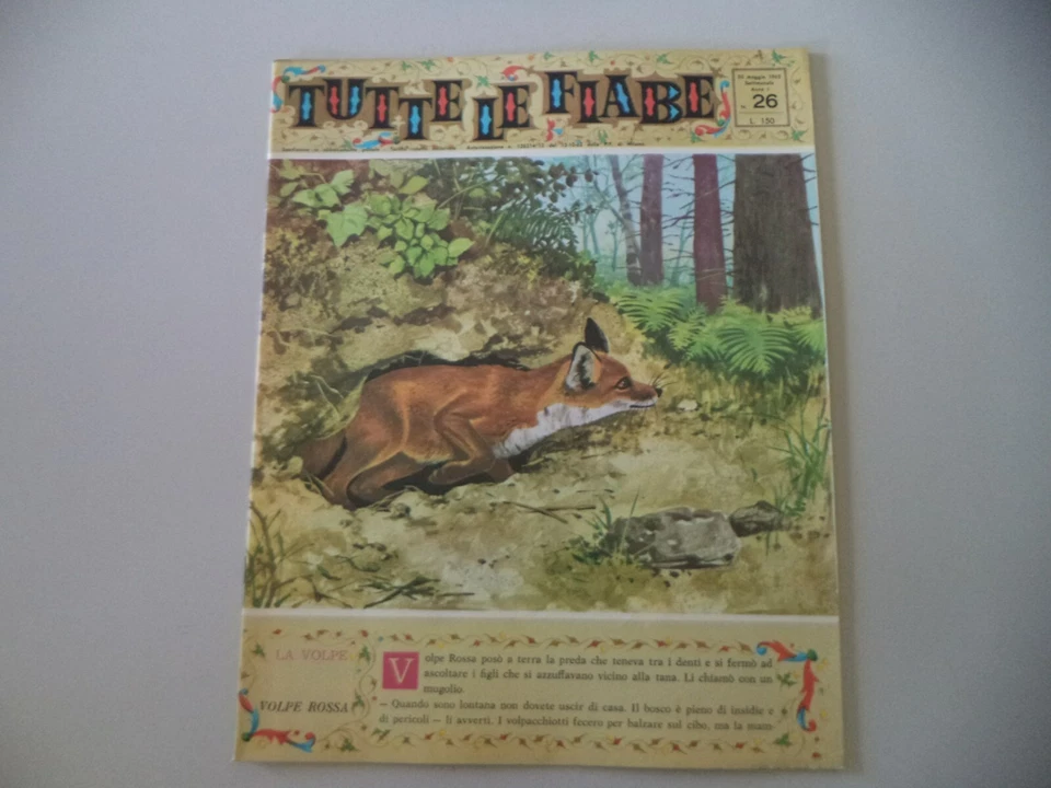 TUTTE LE FIABE - FRATELLI FABBRI EDITORE N° 26/1963 - Immagine 1 di 1