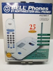 Bell Phones By Northwestern Bell Phone #32505-1 White Telephone/ANSWER NEW NOS - Picture 1 of 2