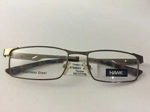 New Tony Hawk Eyeglasses Taupe 52-17-135 Frames - Picture 1 of 3