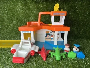 Vintage Tonka Airport Toy Play Set My First Tonka Toys Rare Airport 1987 1989 - Picture 1 of 10